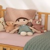 Ruvalino Baby and Toddler Learning Toys Princess Eva 100% Cotton Knitted Stuffed Doll for Play, Multi, 19"*16"*1" - 3 of 4