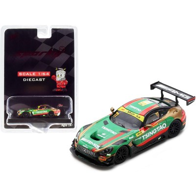 Mercedes-AMG GT3 #77 Edoardo Mortara FIA GT World Cup Macau (2019) 1/64 Diecast Model Car by Sparky