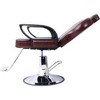 Hair Salon Chair, Heavy Duty Hair Styling Hydraulic Pump Classic Swivel Barber Chair, Beauty Shampoo Spa Equipment Barbering Styling Chair - 3 of 4