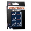 MasterPieces Officially Licensed NFL Denver Broncos - 6 Piece D6 Gaming Dice Set Ages 6 and Up - 2 of 3
