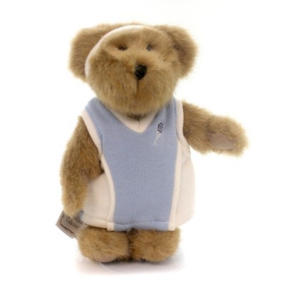 Boyds Bears Plush 8.0" Winney Wimbleton Teddy Bear Tennis Jointed  -  Decorative Figurines