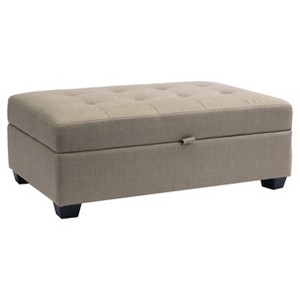 Antonio Storage Ottoman - Corliving - 1 of 4