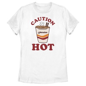 Women's Maruchan Caution Hot T-Shirt - 1 of 4