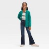 Girls' Mid-Rise Pull-On Flare Jeans - Cat & Jack™ - 3 of 3