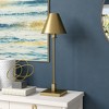 Hudson and Canal 28" Tall Table Lamp with Metal Shade - 3 of 4