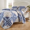 Greenland Home Fashions Cottage Cabin Traditional Log Cabin Quilt Bedding Set - 2 of 4