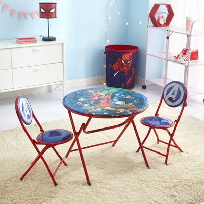 3pc Avengers Round Table and Chair Set