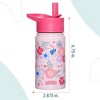 Wildkin 14 oz Stainless Steel Insulated Water Bottle for Kids - 4 of 4