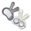 Unique Bargains Cute Rabbit Contact Lens Case Gray 1 Set - 3 of 4
