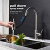 Kitchen Sink Faucet: Modern, Pull-Out Sprayer, Detachable Nozzle - 3 of 4