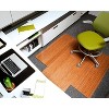 55"x57" Deluxe Chair Floor Mat with Lip Natural - Anji Mountain: LED Lighting, Felt Backing, Indoor Use, Spot Clean - 4 of 4