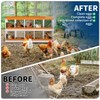 Chicken Nesting Boxes, Hole Roll Away Nest Box for Chicken Coop, Metal Egg Laying Box with Lid Cover to Protect Eggs, Rollout Egg Collection - 4 of 4