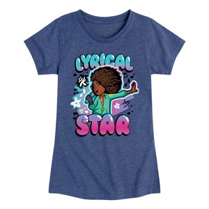 Girls' - Karma's World - Lyrical Star Fitted Short Sleeve Graphic T-Shirt - 1 of 4