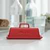 Kook Ceramic Butter Dish with Lid, Kitchen Countertop Butter Keeper - 3 of 4