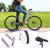 Infurnic Bicycles, Hybrid bike with 7-speed, City Bicycle For men women, Purple, 68.8"*25.5"*39.9" - 4 of 4