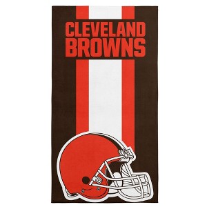 Cleveland Browns NFL Zone Read Beach Towel 30 x 60 inches - 1 of 4