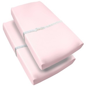 BreathableBaby Waterproof Cover, For 32" x 16" Changing Pad (2-Pack) - 1 of 4