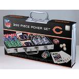 MasterPieces Casino Style 300 Piece Poker Chip Set - NFL Chicago Bears