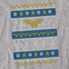 Men's DC Wonder Woman Christmas Sweater T-Shirt - 2 of 4