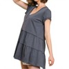 Women's Tiered Ruffle Tunic - umgee - 2 of 4
