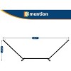 Premium 2-Person Hammock with Collapsible Steel Stand, Heavy Duty 450lb Capacity, UV-Resistant & Portable Outdoor Lounger for Backyard - 4 of 4