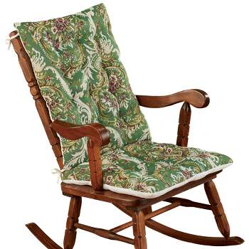 Collections Etc Tapestry Rocking Chair Cushions