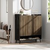 Large Shoe Cabinet , 6-Tier Entryway Shoe Storage Cabinet with Adjustable Shelves - 2 of 4