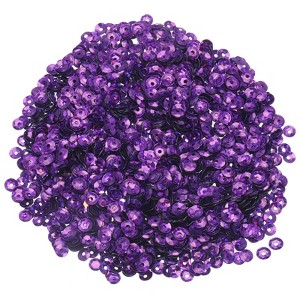 Unique Bargains Loose Shine Smooth DIY Sewing Cup Iridescent Sequins 3000 Pcs - 1 of 4