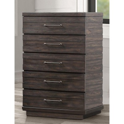 Indutrial Farmhouse 5 Drawer Chest