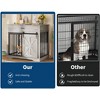 Dog Crate Furniture, Heavy Duty Dog Kennel with Sliding Barn Door, Decorative Pet House End Table - 4 of 4