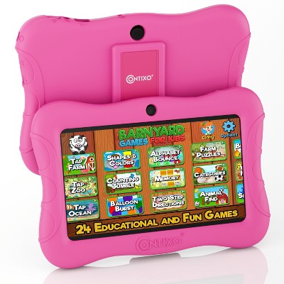 Contixo Kids Tablet V9, 7-inch HD, Ages 3-7, Toddler Tablet with Camera, Parental Control - Android 10, 32GB, WiFi, Learning Tablet for Kids