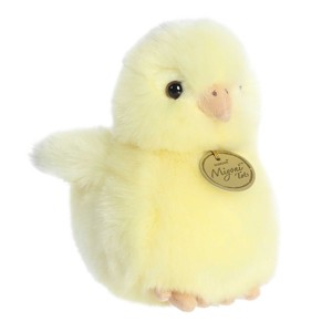 Aurora Small Ameraucana Chick Miyoni Tots Adorable Stuffed Animal Yellow 5.5" - 1 of 4