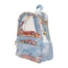 Packed Party Celebrate Every Day Clear Backpack; Women's Small Fashion Shoulder Book Bag; Great for Ladies at School, Work, Travel, and the Beach - 3 of 4