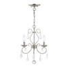 Livex Lighting Donatella 3 - Light Chandelier in  Brushed Nickel - 4 of 4