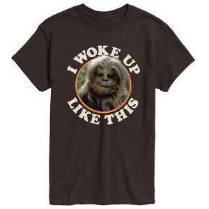 Men's - Star Wars - I Woke Up Like This Chewie Short Sleeve Graphic T-Shirt - 1 of 3