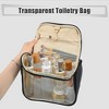 Unique Bargains Transparent Hanging Makeup Bags and Organizers 1 Pc - 2 of 4