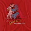 Men's Superman And His Dog T-Shirt - 2 of 4