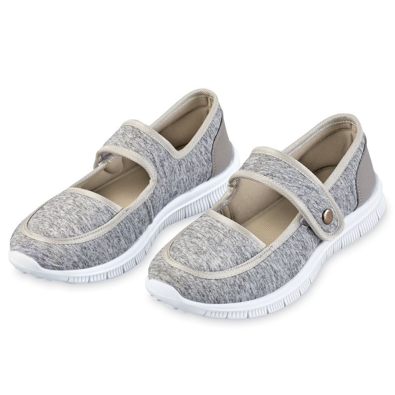 Collections Etc Soft Knit Light Weight Shoes, 3 of 6
