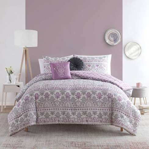 Purple comforter on sale set target