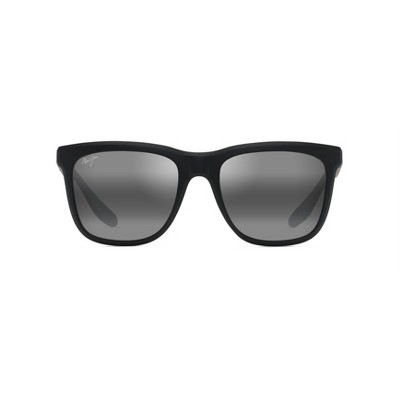Maui Jim Pehu Classic Sunglasses - Gray Lenses With Black Frame : Target