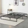 All Sizes Heavy Duty Metal Platform Bed Frame Low Profile No Box Spring Needed Noise Free Easy Assembly - 3 of 4