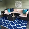 Mad Mats Casa Blanca Blue & White - 2 of 4