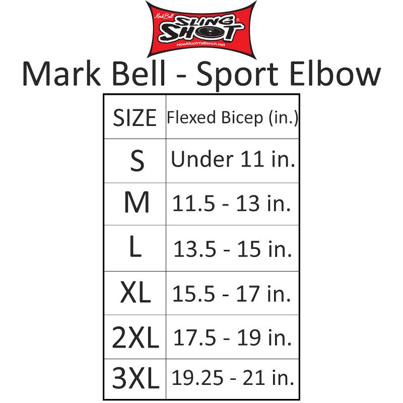 Sling Shot Extreme "X" Elbow Sleeves by Mark Bell, 4 of 5
