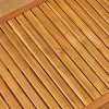 Grenada 6pc Acacia Wood Sofa Set - Teak/Red - Christopher Knight Home: Modular Sectional, Coffee Table - 4 of 4