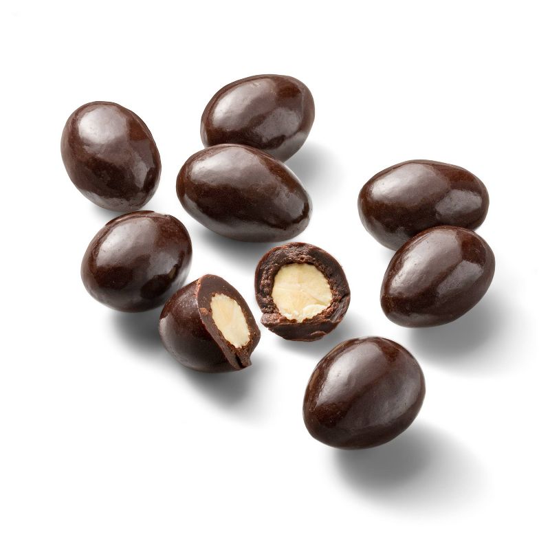 Dark Chocolate Covered Almonds - 1.5oz - Good &#38; Gather&#8482;, 3 of 5