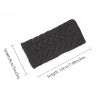 Allegra K Women's Fingerless Gloves Knitted Ribbed Cuff Arm Warmers One Size - 3 of 4