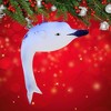 Italian Ornaments 4.5 Inch Delfrost Twinklefin Translucent Dolphin Tree Ornaments - 2 of 4