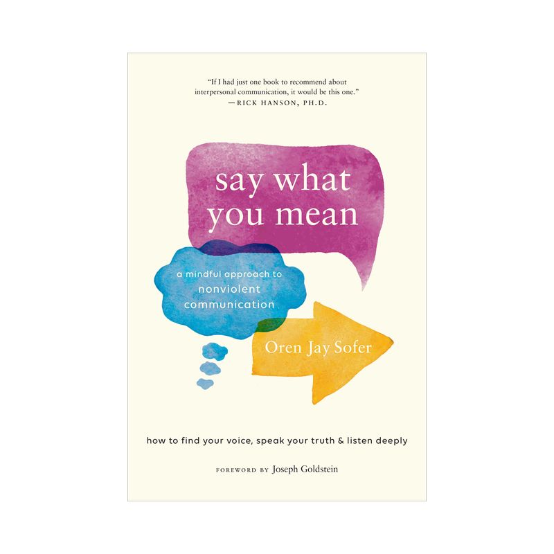 Say What You Mean - by  Oren Jay Sofer (Paperback), 1 of 2