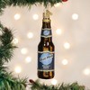 Old World Christmas Blown Glass Ornament for Christmas Tree, Blue Moon Bottle - 2 of 4