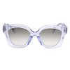 Tory Burch TY 7201U 19842C Womens Irregular Sunglasses Clear 49mm - 2 of 4